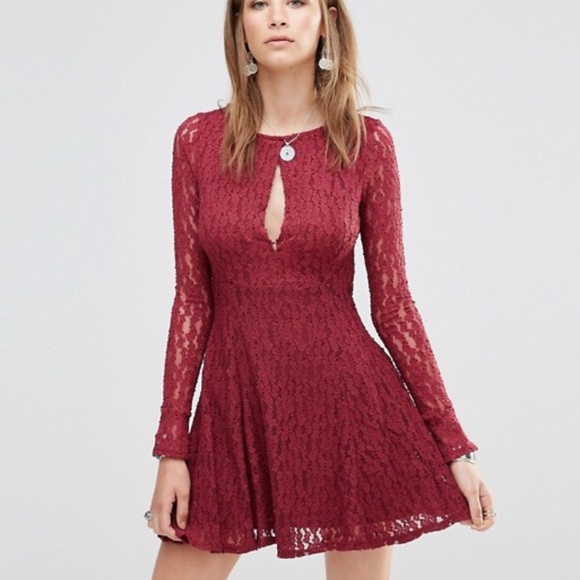Free People Dresses & Skirts - Free People Lacey Fit & Flare Teen Witch Dress
